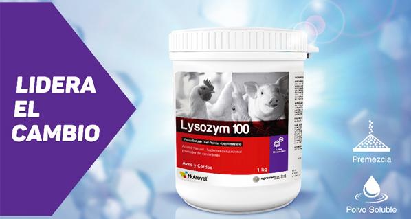 Lysozym® 100, la nueva alternativa al uso de antibióticos