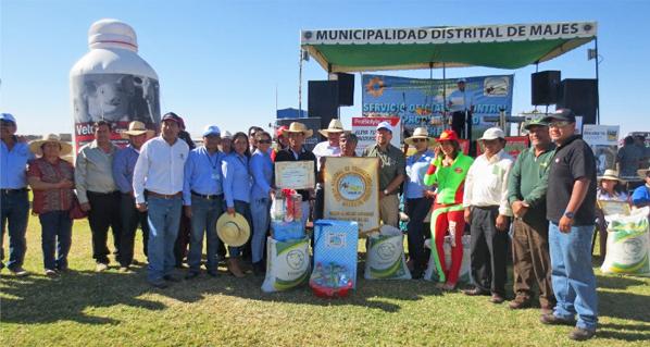 Agrovet Market Participó en premiación a los mejores ganaderos de la zona de irrigación Majes-Pedregal