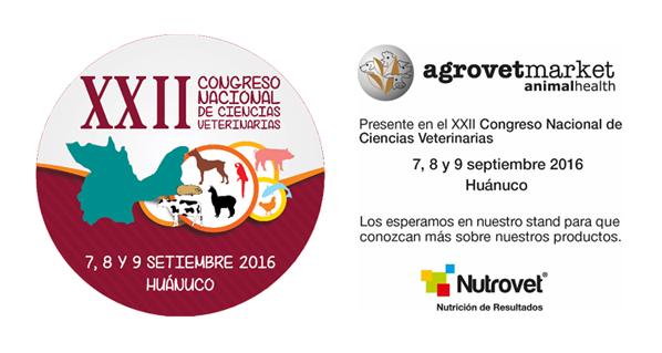 Agrovet Market Animal Health presente como auspiciador en el XXII Congreso Nacional de Ciencias Veterinarias