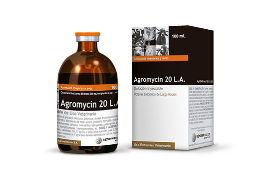 Agromycin® 20 L.A. potente antibiótico de larga acción 