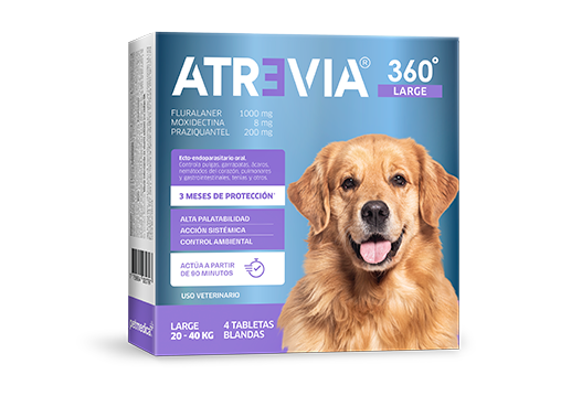 Atrevia® 360 Large multiple action oral ecto-endoparasitic with 12 weeks of protection 