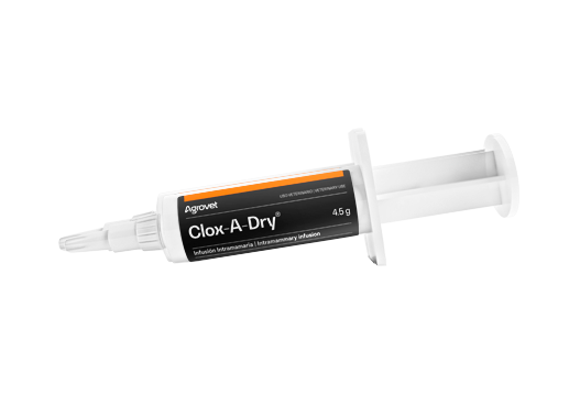 Clox-A-Dry® synergistic broad-spectrum antibiotic association – treatment and prevention of bovine mastitis 