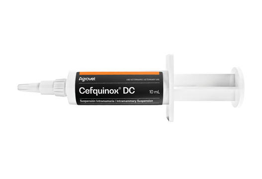 Cefquinox® DC cefalosporina de cuarta generación contra todas las bacterias relevantes causantes de mastitis bovina 