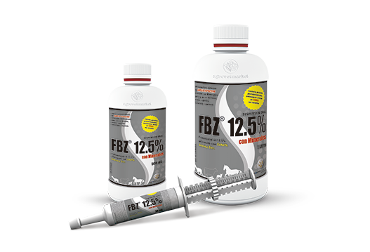 FBZ® 12.5% con minerales broad-spectrum internal antiparasitic with minerals 