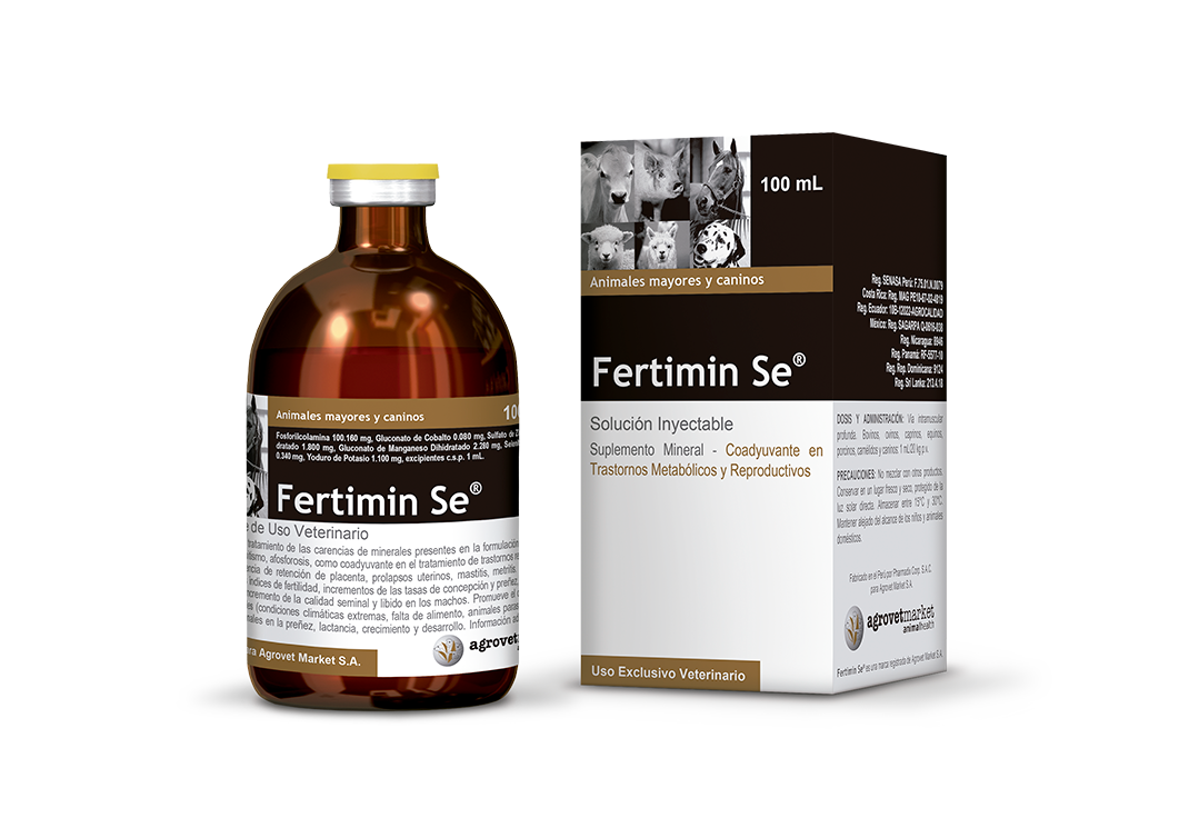 Fertimin Se® | Solución Inyectable | Agrovet